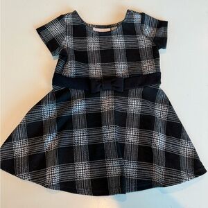 Children’s Place Dress Black Plaid